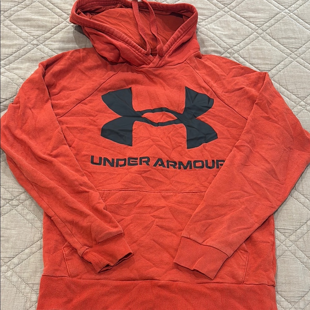 red under armour hoodie